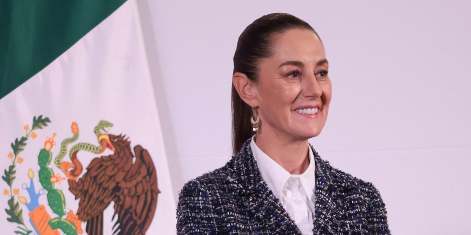 Claudia Sheinbaum, en conferencia de prensa.