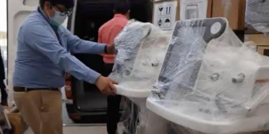 Donan 50 ventiladores a hospital del IMSS en Coyoacán