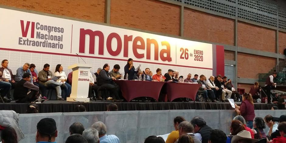 Con 26 impugnaciones, inició Congreso de Morena (FOTOS)