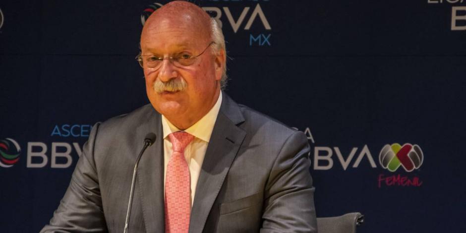 Enrique Bonilla, presidente de Liga MX, da positivo por COVID-19