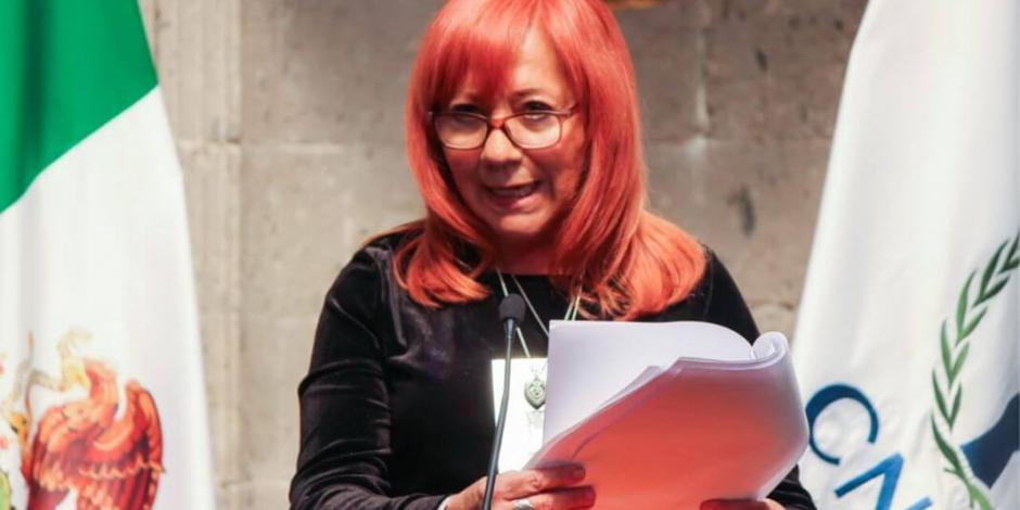 Rosario Piedra defiende legalidad de su designación al frente de la CNDH