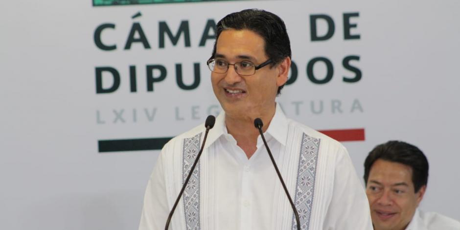 Erasmo González, presidente de la Comisión de Presupuesto y Cuenta Pública en la Cámara de Diputados.