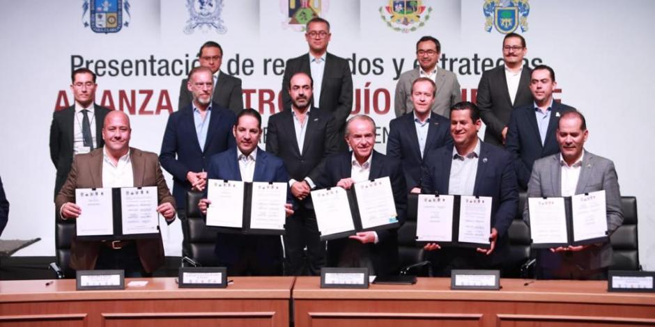 Guanajuato, SLP, Jalisco, Querétaro y Aguascalientes integran Alianza Centro-Bajío-Occidente