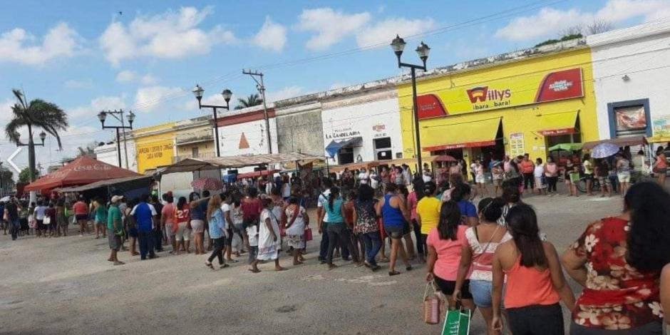Por comprar pollo de a $10 rompen confinamiento en Yucatán
