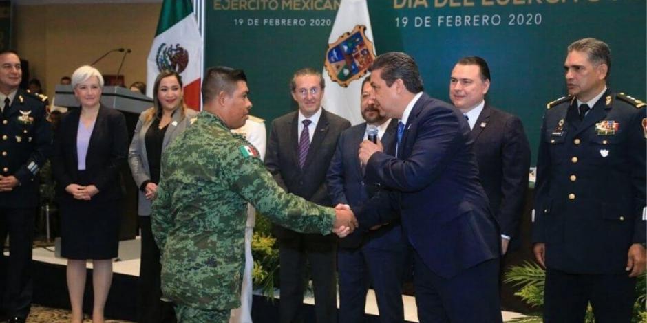 Refrenda Ejército Mexicano compromiso con la paz y el orden en Tamaulipas