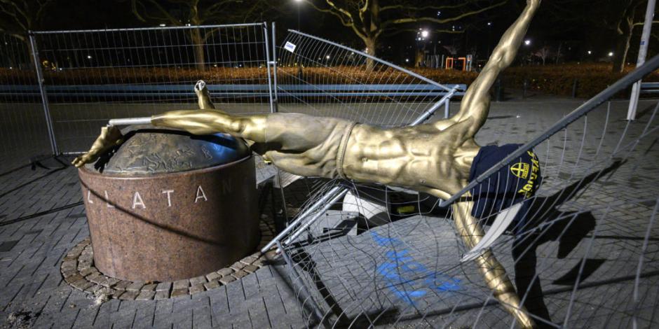 Gobierno de Malmo busca reubicar estatua de Zlatan Ibrahimovic