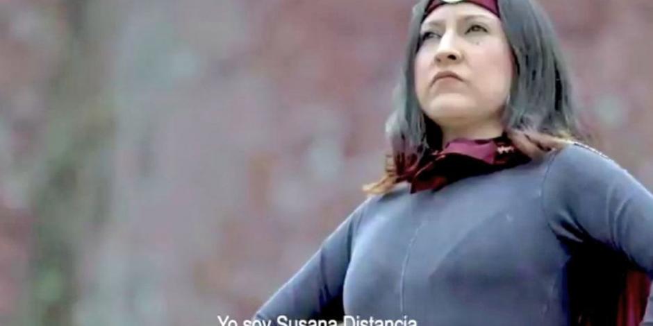 Alcaldesa de Metepec hace video con "Susana Distancia" y se vuelve viral