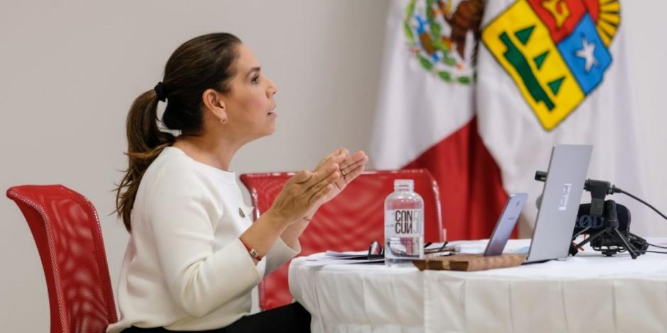 Alcaldesa Mara Lezama pide a habitantes de Benito Juárez no salir de sus casas