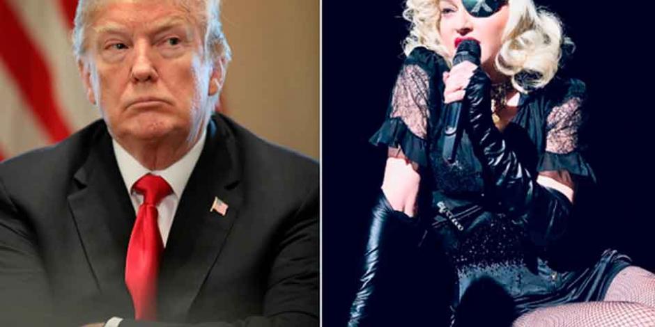 Madonna arremete contra Donald Trump por “inventar guerra con Irán”
