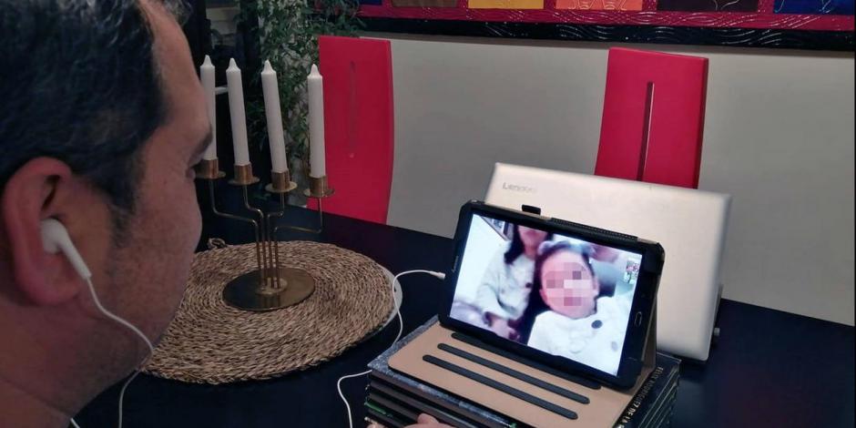 Por COVID-19, implementan videollamadas para convivencia de hijos con padres divorciados