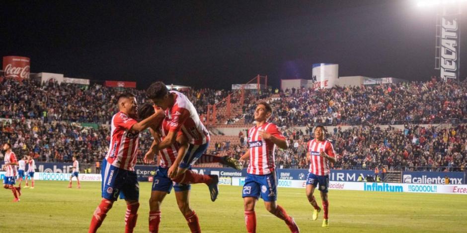 Atlético de San Luis compone el rumbo con triunfo sobre el líder, León