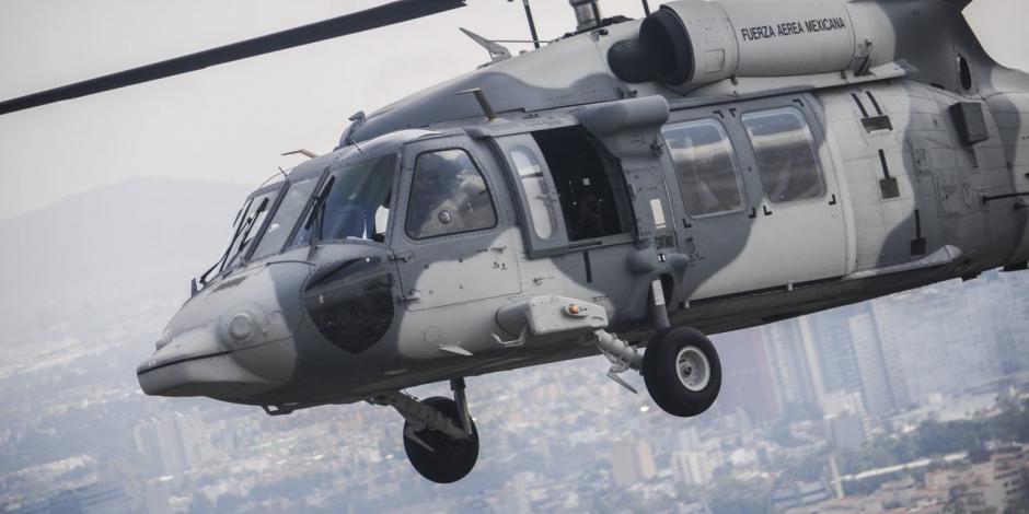 Cae helicóptero de la Semar en Tehuipango, Veracruz