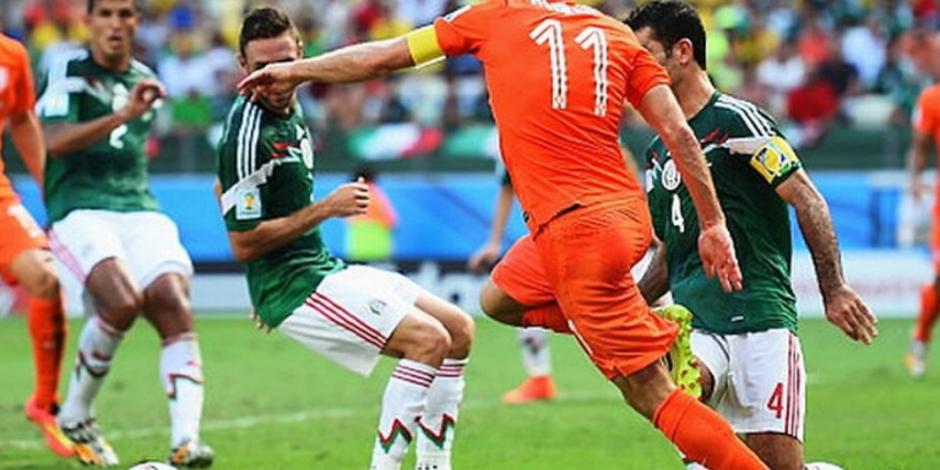 ¡No era penal! FIFA retransmitirá el México vs Holanda de Brasil 2014