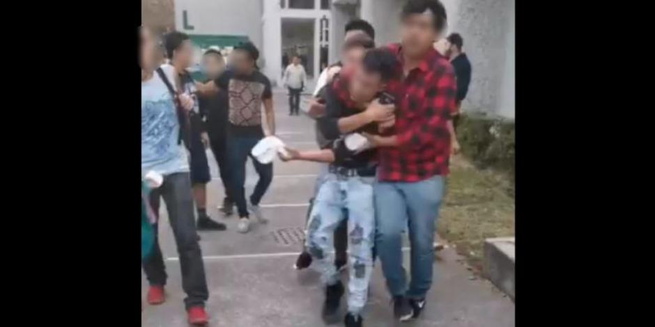 Alumnos detienen a 3 delincuentes dentro de la UAM Iztapalapa (VIDEO)