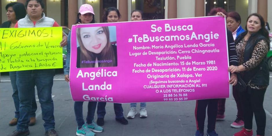 Continúa la búsqueda de Angie, xalapeña que desapareció en Puebla