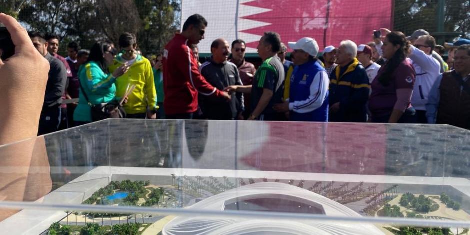 Embajador Mohamed Al Kuwari inaugura Copa Qatar-México