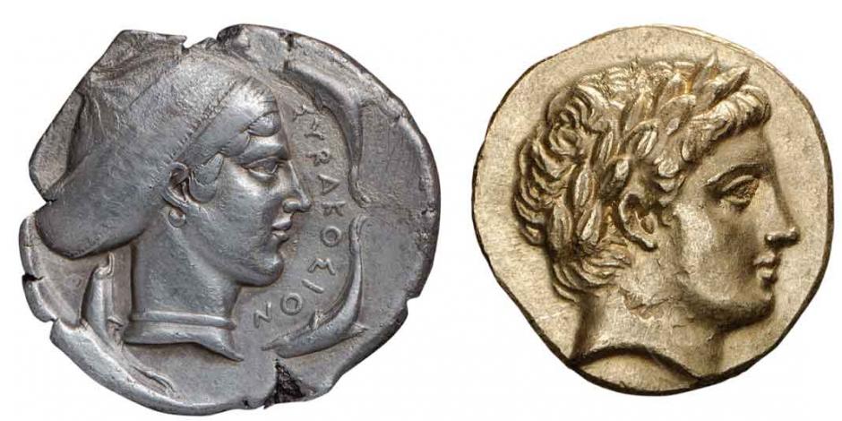 Monedas cuentan en el MIDE la vida de griegos y romanos