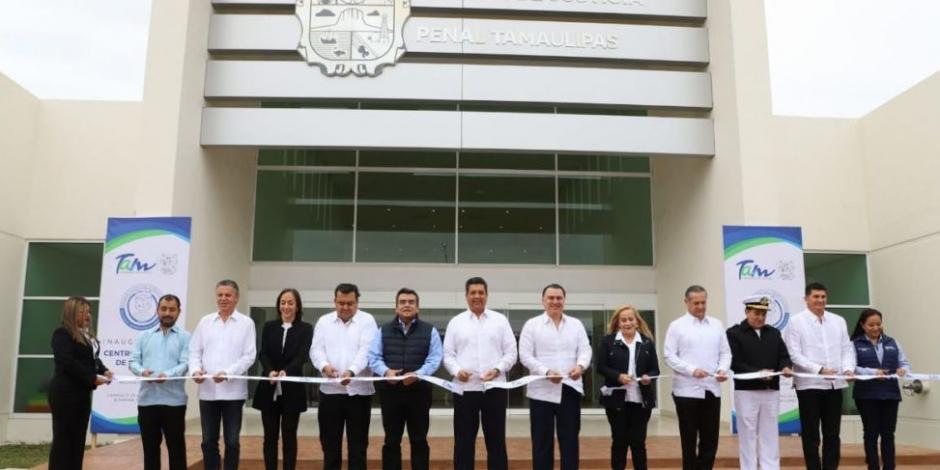 Gobernador de Tamaulipas inaugura Centro Integral de Justicia número 11