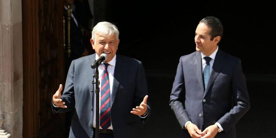 Reconoce López Obrador finanzas sanas de Querétaro