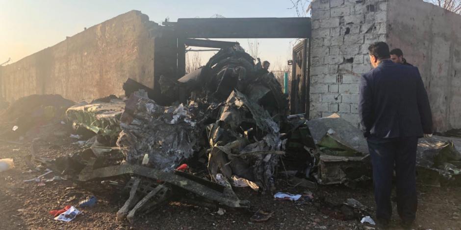 Accidente de avión ucraniano en Irán no deja sobrevivientes