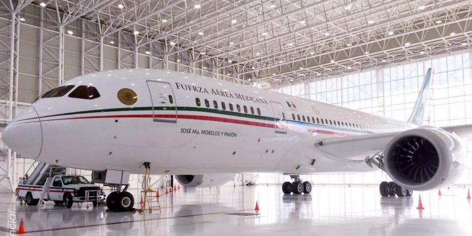 Regresa avión presidencial a México tras venta fallida; analizan rentarlo