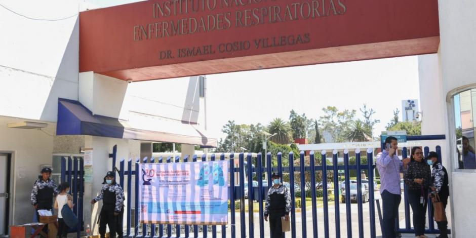 INER asegura contar con insumos para virus, tras protesta de trabajadores