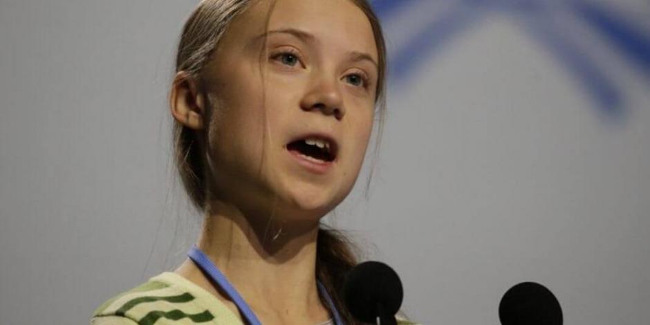 Greta Thunberg se aisla dos semanas por presentar síntomas de COVID-19