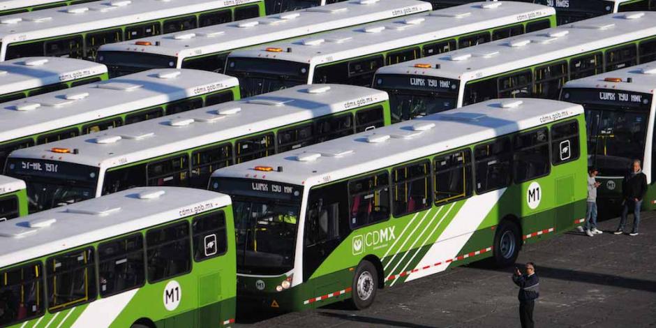GCDMX dará subsidios a concesionarios de transporte público en CDMX