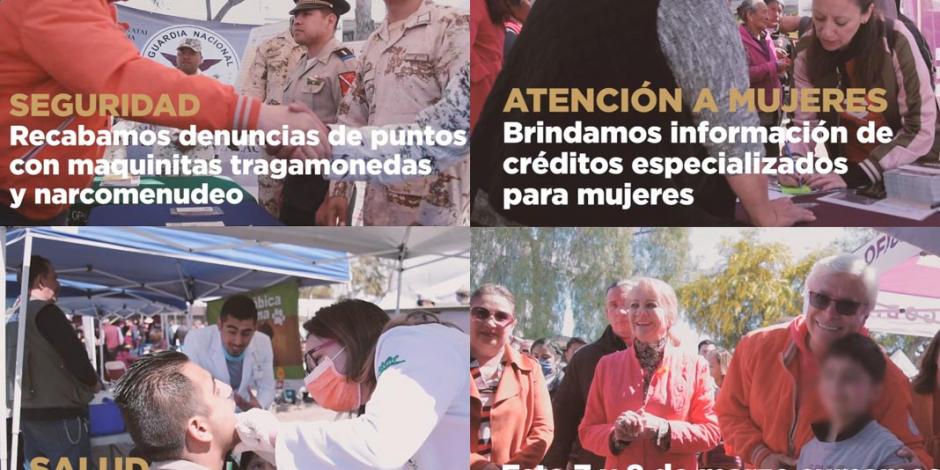 Atiende gobierno de BC a 3,425 ciudadanos en las 'Jornadas Por La Paz'