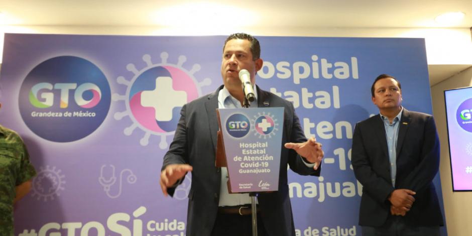 Anuncian en Guanajuato hospital estatal para pacientes con COVID-19