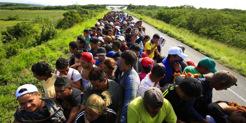 Sale de Honduras nueva caravana migrante rumbo a EU
