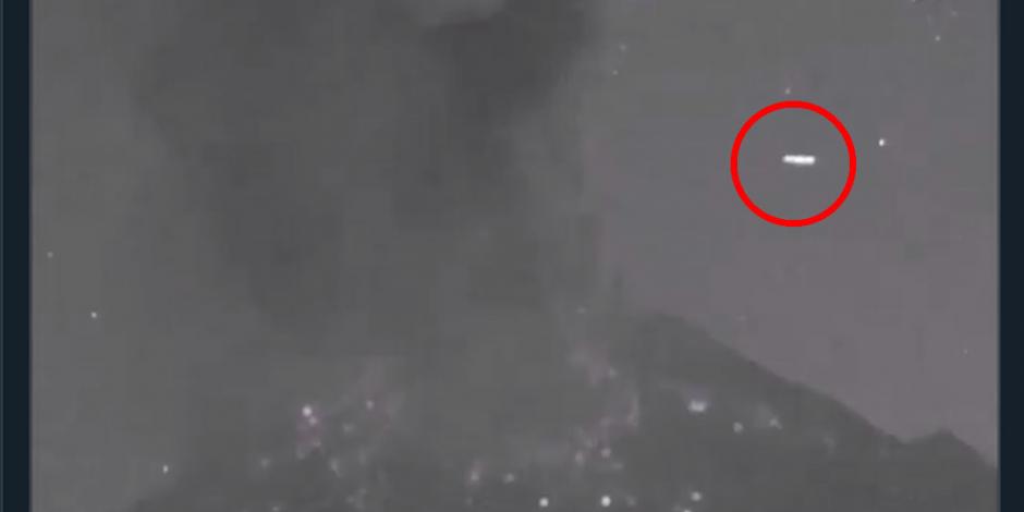 Revelan el misterio detrás del OVNI del Popocatépetl (VIDEO)