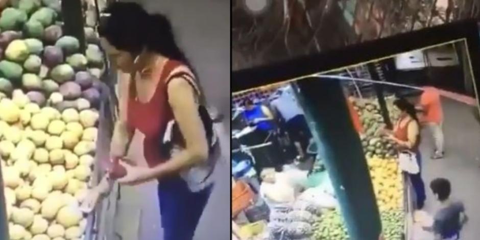 Mujer le roba dinero a niño en el mercado y la llaman #LadyRata (VIDEO)