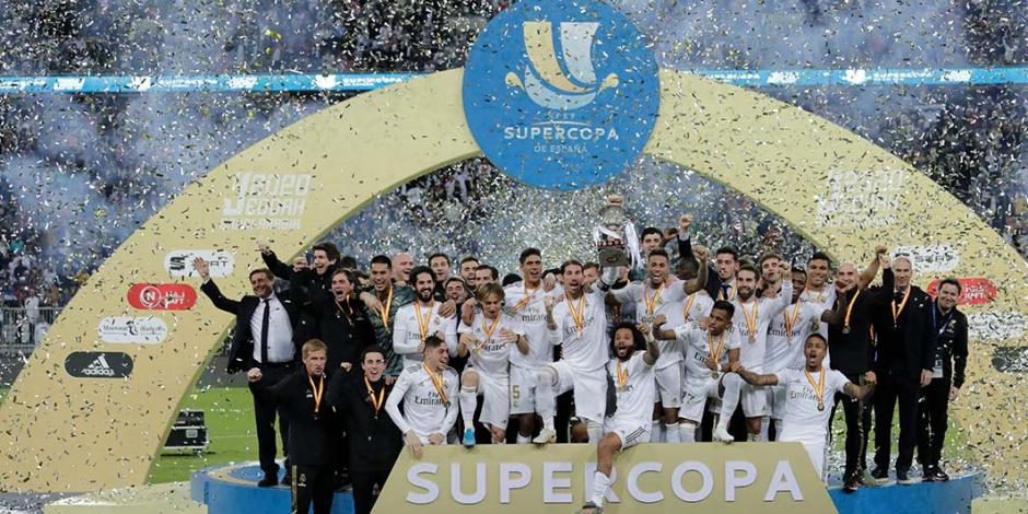 Real Madrid derrota al Atleti y se corona en la Supercopa de España