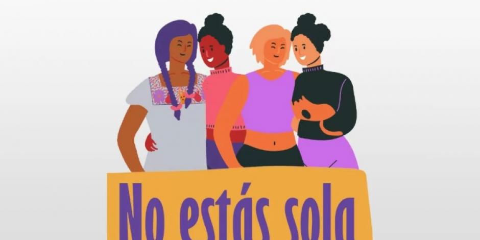 'No estás sola', la campaña contra la violencia hacia mujeres en tiempos de COVID