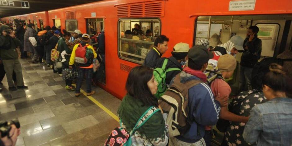 Por choque de trenes del Metro, RTP da servicio gratis de Chapultepec a Observatorio