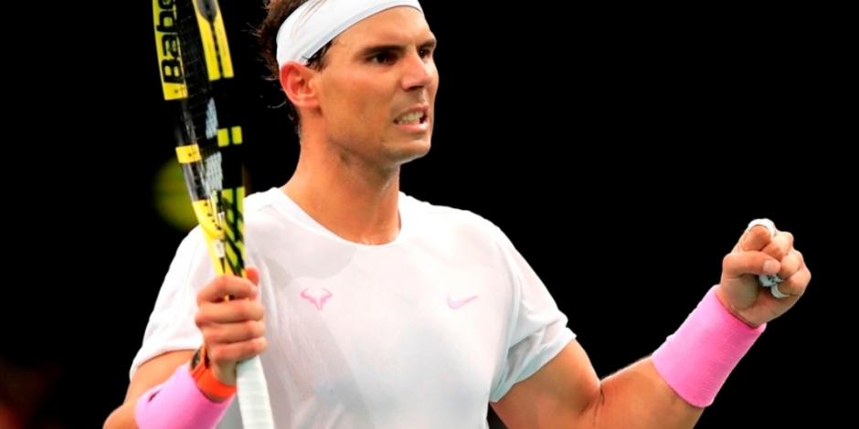 Rafael Nadal arranca con victoria en la primera serie de la ATP Cup