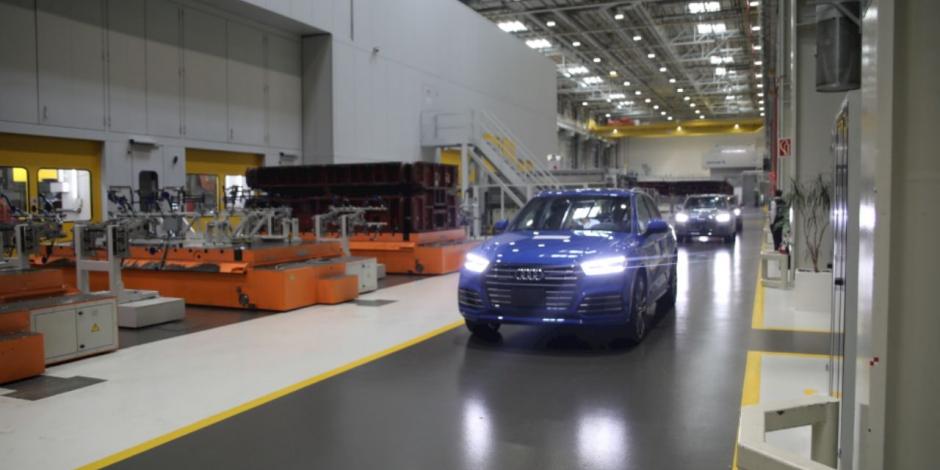 Audi frena producción de vehículos en Puebla por Covid-19