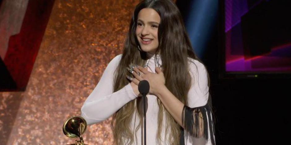 Rosalía, Sanz, Marc Anthony y Nuviola ganan premios Grammy