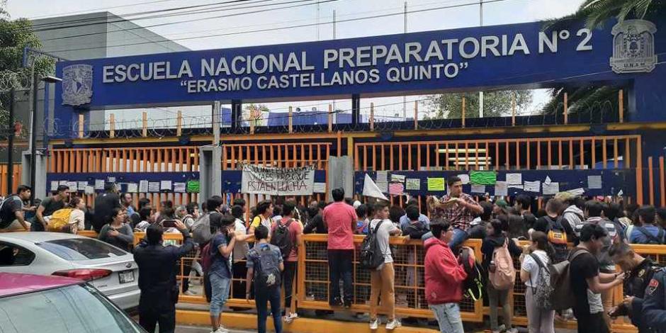 Reanudan clases en Prepa 2 tras paro de 72 horas