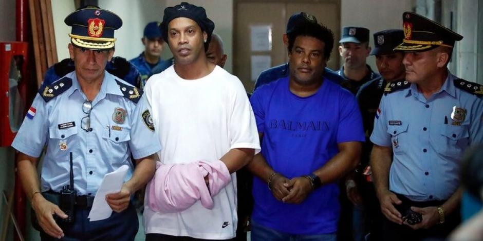 Ronaldinho está triste en la cárcel: Nelson "Pipino" Cuevas
