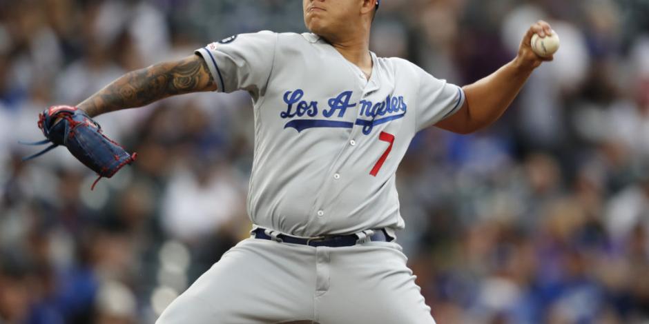 Julio Urías será el cuarto abridor de los Dodgers de Los Ángeles