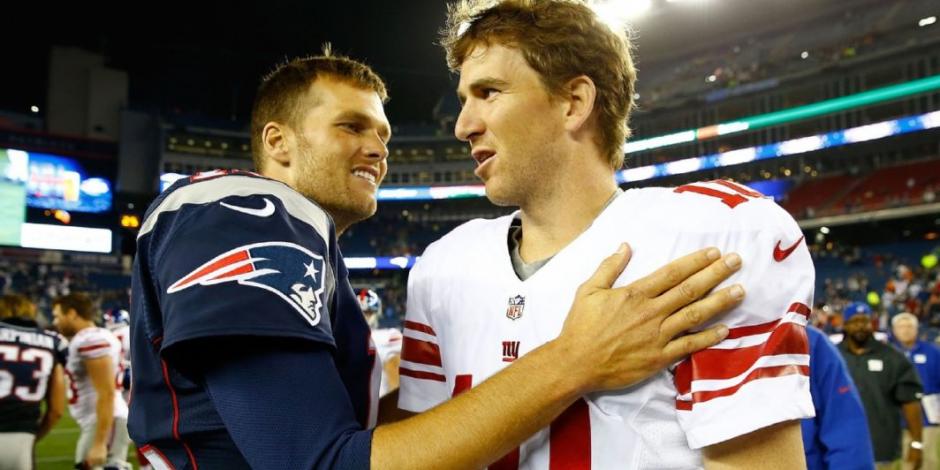 Tom Brady se despide de Eli Manning con un polémico mensaje