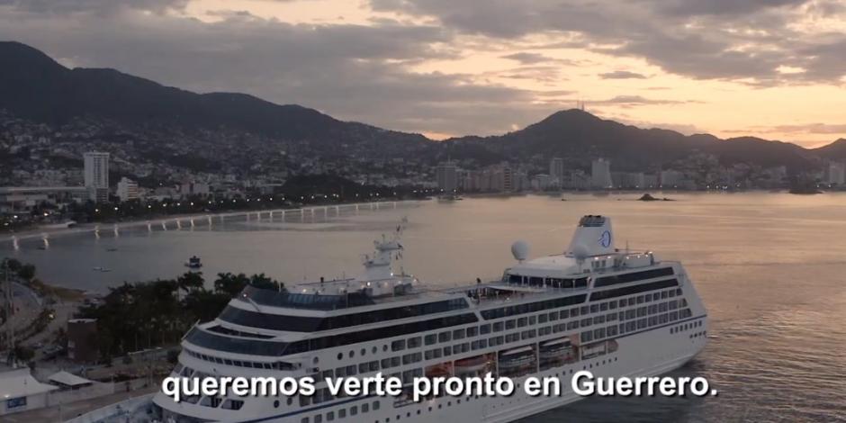"Cuídate, quédate en casa", pide Guerrero a turistas