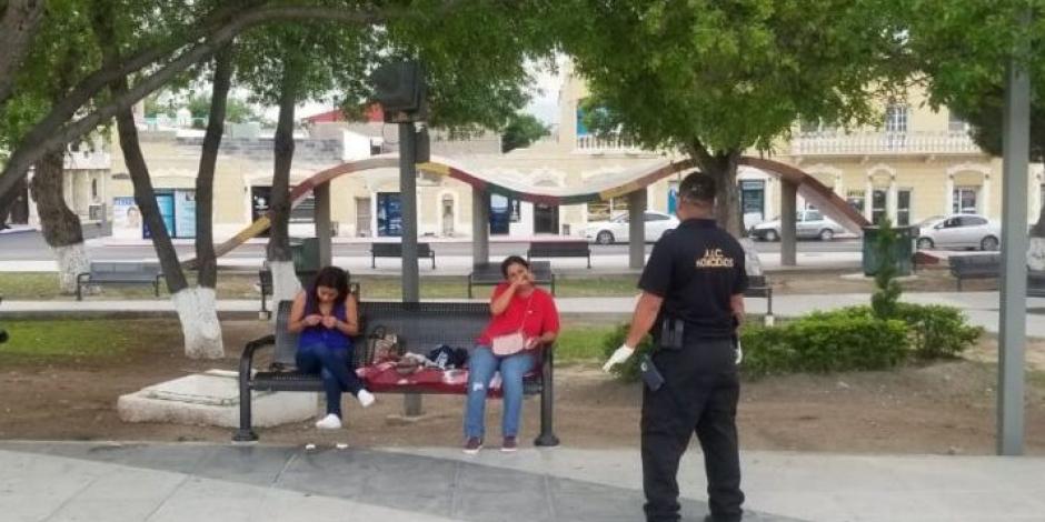 En Coahuila detendrán a quienes insistan en permanecer en espacios públicos en cuarentena