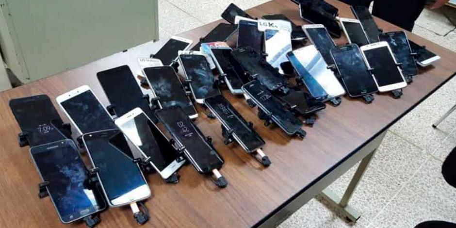 Aseguran diario 6.9 celulares en prisión