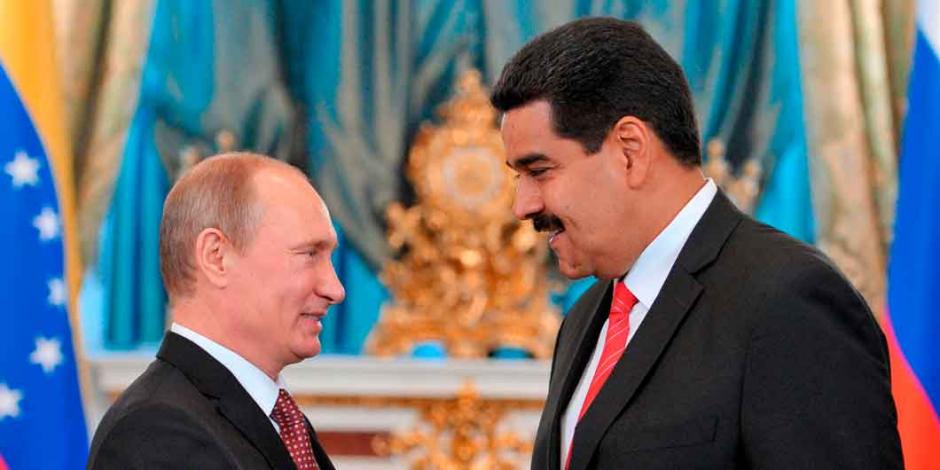 EU va contra Rusia para atacar el sostén de Maduro