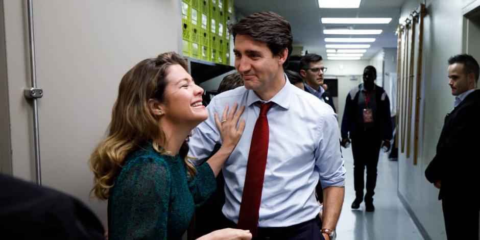 Esposa de Justin Trudeau supera el coronavirus y recibe alta médica