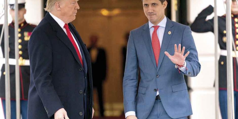 Oxígeno en la Casa Blanca impulsa el retorno de Guaidó