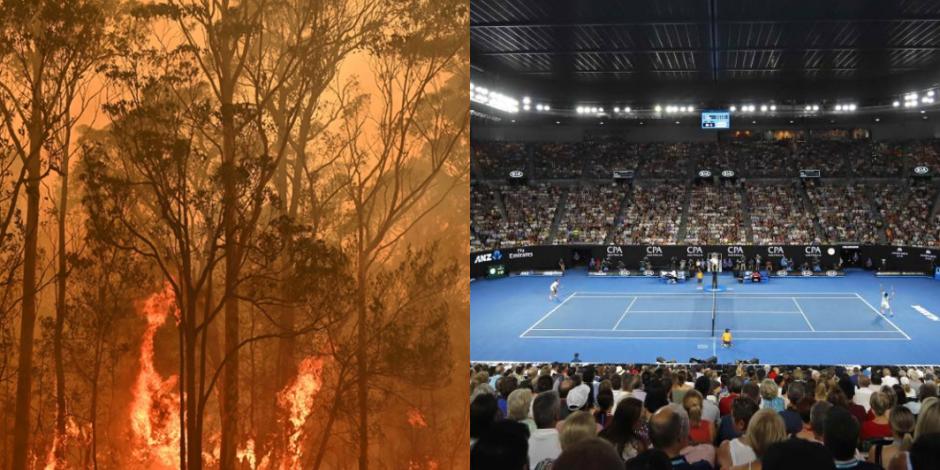 Abierto de Australia, en duda por incendios forestales